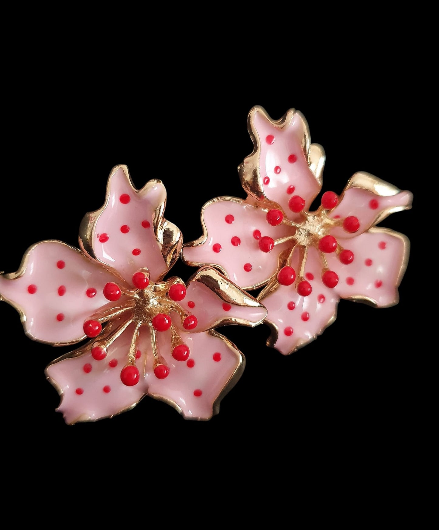 Pendientes "Flor del Melocotón"