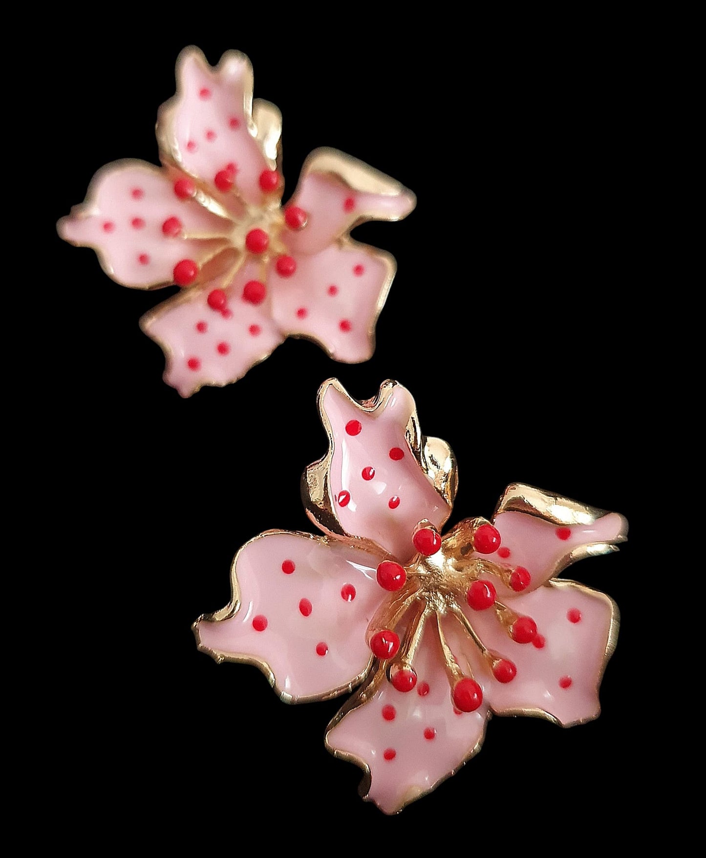 Pendientes "Flor del Melocotón"